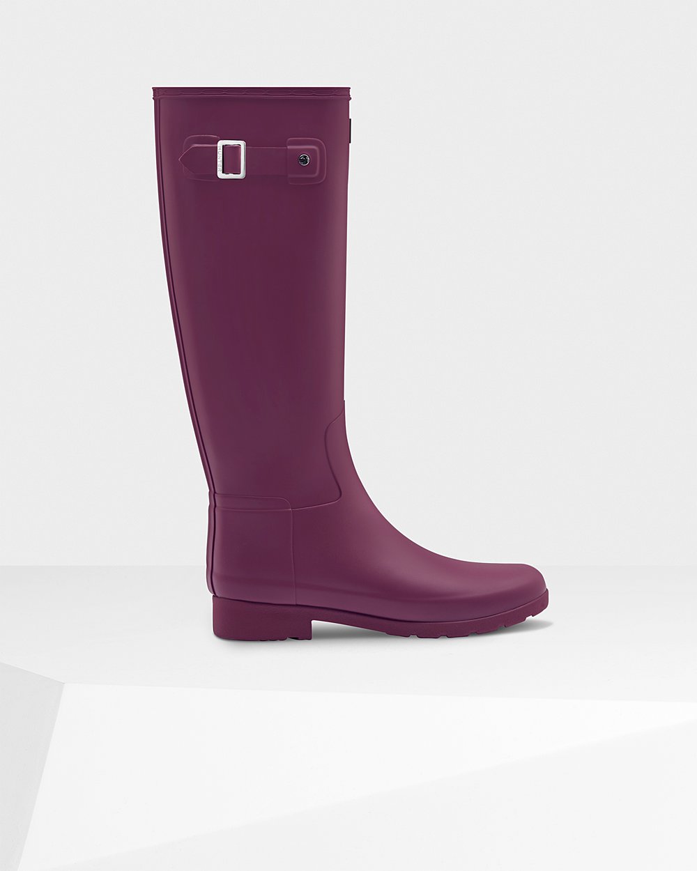 Galochas Altas Hunter Feminina Roxo - Refined Slim Fit - 29AEIHTDL